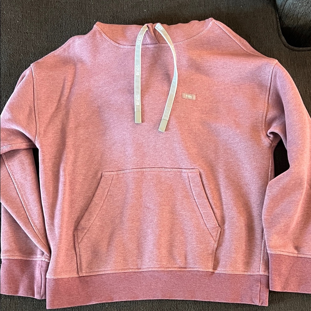 Figs Women's Mauve Off Shift Hoodie